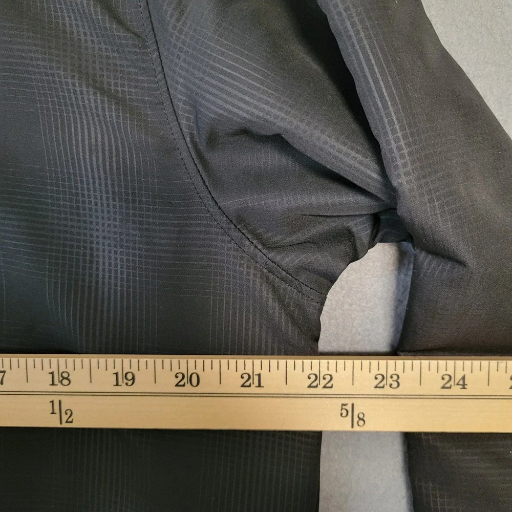 Walter‎ Hagen Mens Black V-Neck Golf Windshirt Pullover Jacket Size M Medium